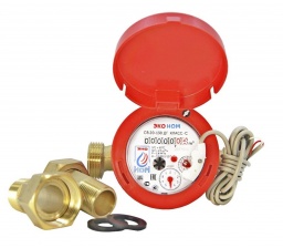 Счетчик воды универсальный ЭКО НОМ СВ 20-130 ДГ-Класс С +КМЧ с обратным клапаном