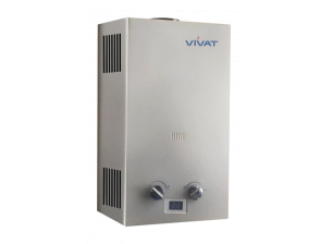 Газовая колонка VIVAT SLV 20-10 NG (Серая)